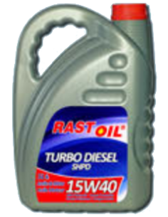 LATA RASTOIL TURBO DIÉSEL 15W40 SHPD 5L