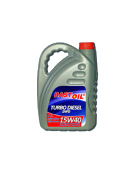LATA RASTOIL TURBO DIÉSEL 15W40 SHPD 5L