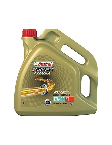 LATA CASTROL POWER 1 RACING 4T 10W30 4X4L