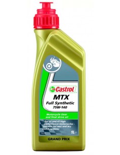 CASTROL MTX TOTALMENTE SINTÉTICO 75W-140 (BOTELLA 1L)