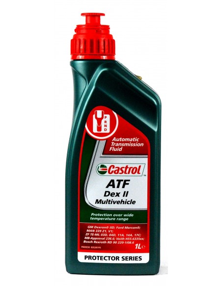 Botella Castrol ATF DEX II Multivehículo 12x1L