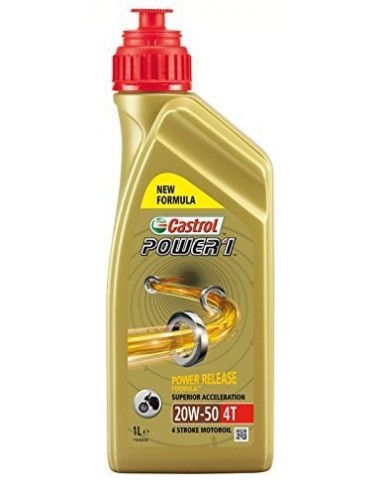 BOTELLA CASTROL POWER 1 4T 20W50 1L (15049A)
