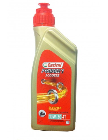 BOTELLA CASTROL POWER 1 SCOOTER 4T 10W30 1L (15A43A)