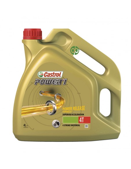 ACEITE CASTROL POWER 1 4T 10W-40 (LATA 4 L)