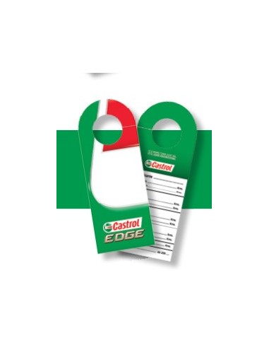 TARJETAS CAMBIO DE ACEITE CASTROL