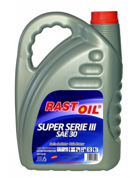 LATA RASTOIL SERIE III SAE 40 5 L