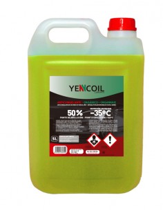 LATA YENCOIL ANTICONGELANTE ORGÁNICO 50% 5L AMARILLO