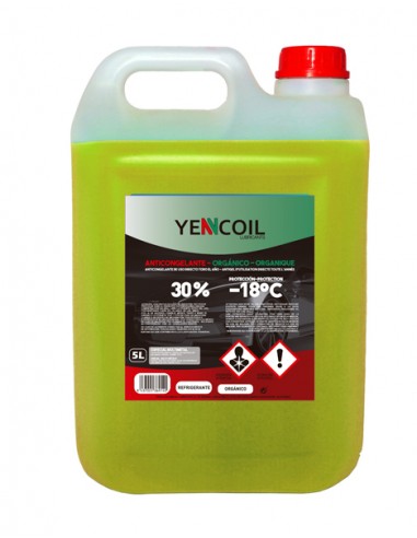 LATA YENCOIL ANTICONGELANTE AMARILLO 30% 5 L