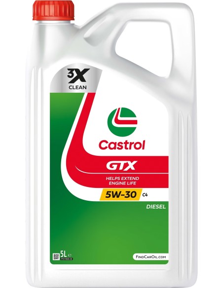 CASTROL GTX 5W30 C4 4L