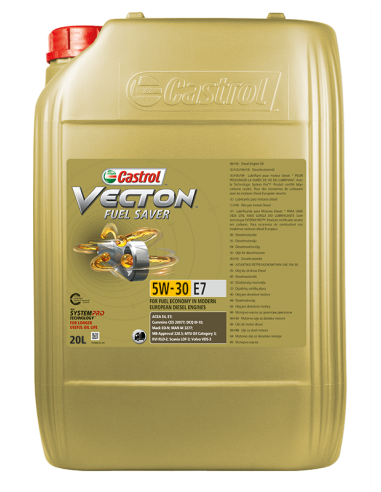 BIDON CASTROL VECTON FUEL SAVER 5W30 E7 20L