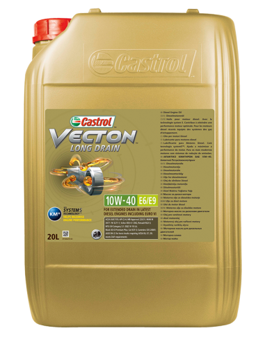 BIDON CASTROL VECTON LONG DRAIN 10W40 E6/E9 20L