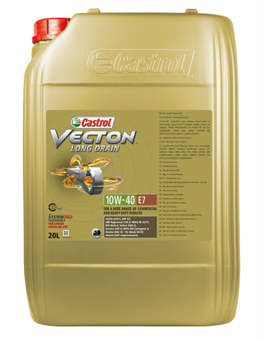 BIDON CASTROL VECTON LONG DRAIN 10W40 E7 20L