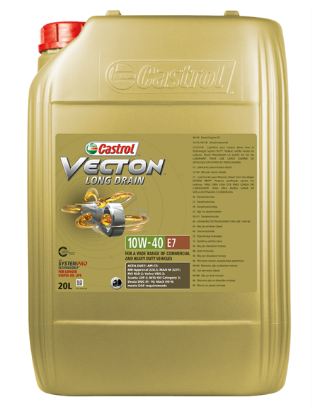 CASTROL VECTON LONG DRAIN 10W40 E7 20L