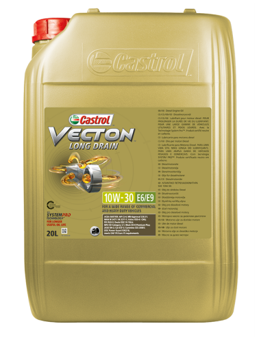 BIDON CASTROL VECTON LONG DRAIN 10W30 E6/E9 20L