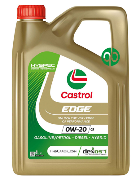 CASTROL EDGE 0W20 C5 4L
