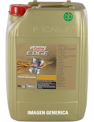 Bidón Castrol Edge 0W30 LL 20L