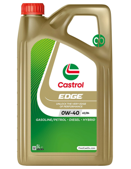 CASTROL EDGE 0W40 A3/B4 4L