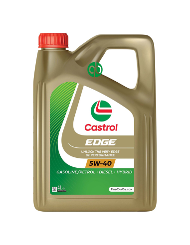 LATA CASTROL EDGE 5W40 A3/B4 4L (15C4B8)