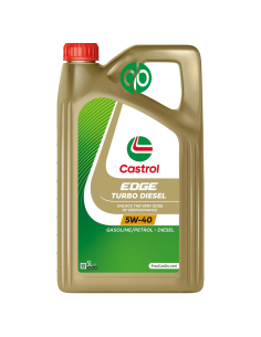 LATA CASTROL EDGE TURBO DIÉSEL 5W-40 TI 4X5L