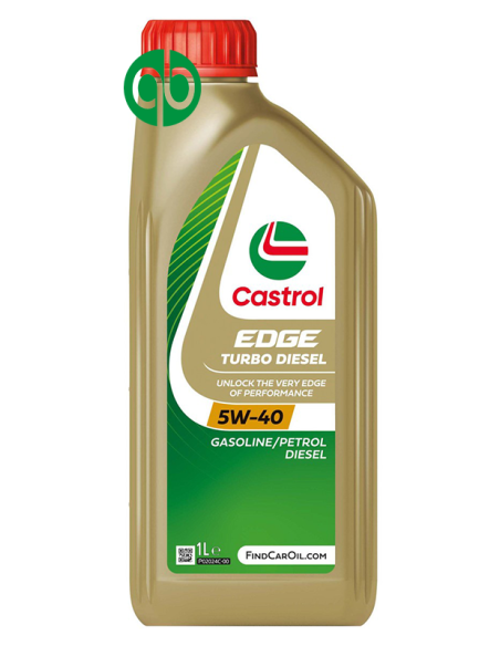 CASTROL EDGE TURBO DIÉSEL 5W-40 12X1L