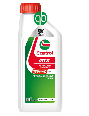 BOTELLA CASTROL GTX 15W40 A3/B3 1L (1518B5)