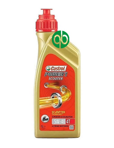 BOTELLA CASTROL POWER 1 SCOOTER 4T 5W40 1L (15F551)(15F54F)