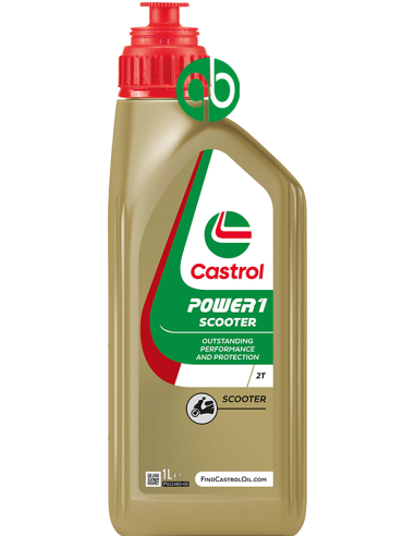 BOTELLA CASTROL POWER 1 SCOOTER 2T 1L