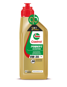 Botella Castrol Power 1 Scooter 4T 0W-30 1L Piaggio