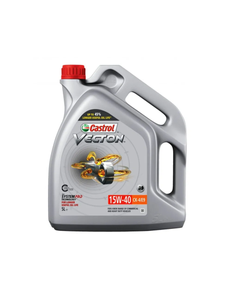 LATA CASTROL VECTON 15W40 CK-4/E9, 4X5L E4