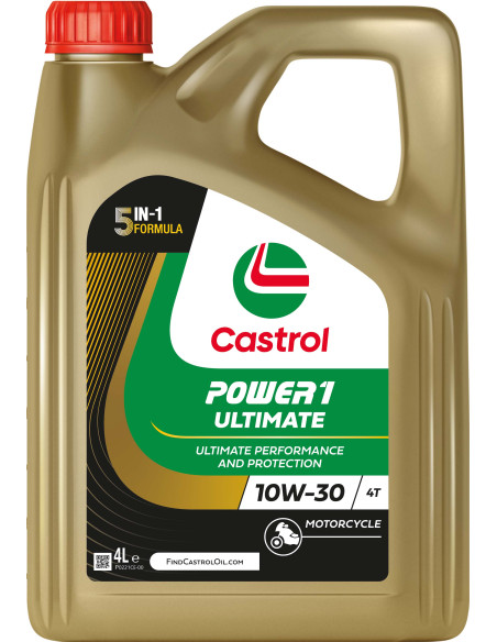 LATA CASTROL POWER 1 ULTIMATE 4T 10W30 4X4L