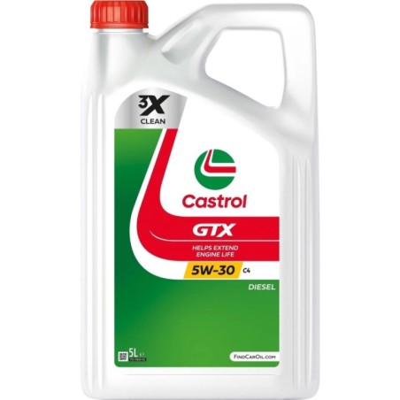 LATA CASTROL GTX 5W30 C4 4L