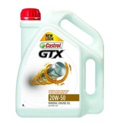 LATA CASTROL GTX 20W50 4L