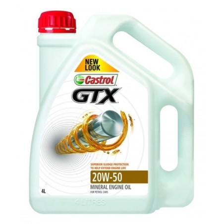 LATA CASTROL GTX 20W50 4L