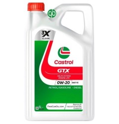 LATA CASTROL GTX 0W20 RN17 FE 5L