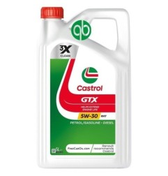 LATA CASTROL GTX 5W30 RN17 5L (15CC30)