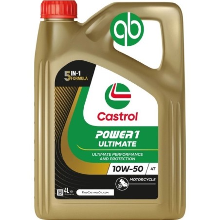 LATA CASTROL POWER 1 ULTIMATE 4T 10W50 4X4L