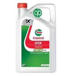 LATA CASTROL GTX 10W40 A3/B4 4X5L 4A (15F090)