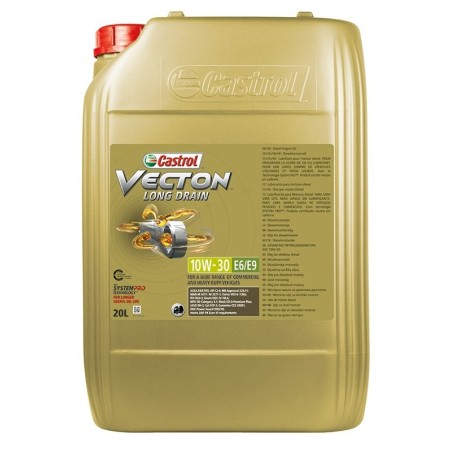 BIDON CASTROL VECTON LONG DRAIN 10W30 E6/E9 20L