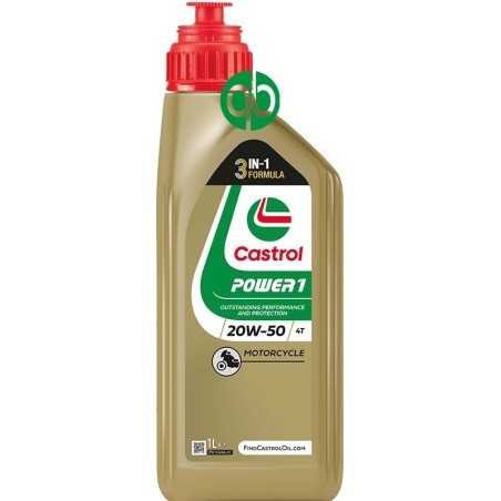 BOTELLA CASTROL POWER 1 4T 20W50 1L (15049A)