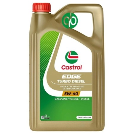 LATA CASTROL EDGE TURBO DIESEL 5W40 5L (1535BD)