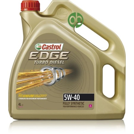 LATA CASTROL EDGE TURBO DIESEL 5W40 4L