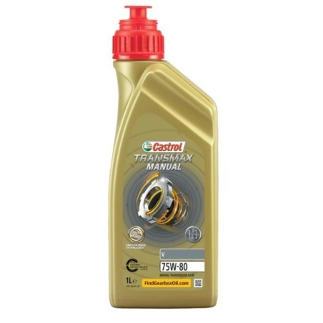 BOTELLA CASTROL TRANSMAX MANUAL V 75W80 12X1L (15DC46)